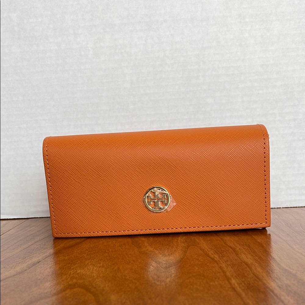 Tory Burch Tan Leather Sunglass Case